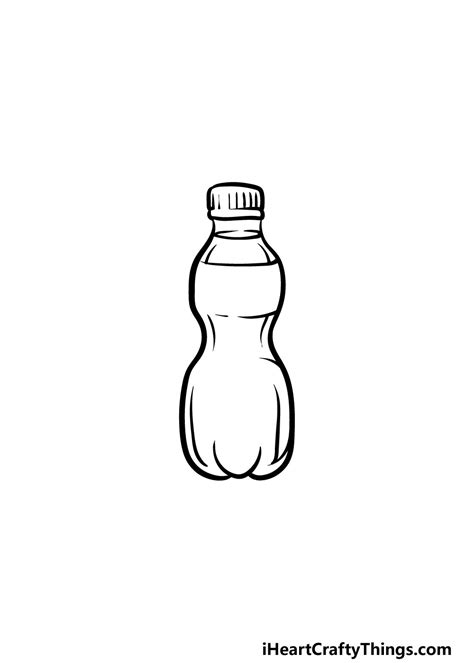 Water Bottle Drawing - How To Draw A Water Bottle Step By Step