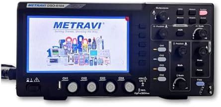 DSO-6104 Four Channel Digital Storage Oscilloscope 100MHz with colour ...