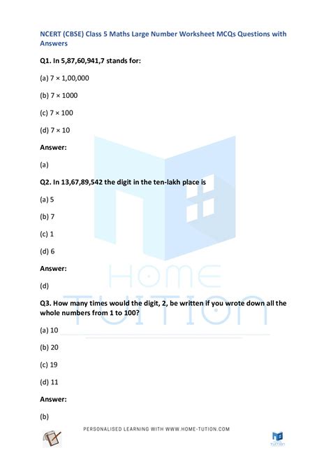 Image result for Large Numbers Class 5