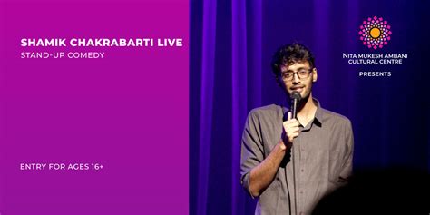 Shamik Chakrabarti Live comedy-shows Event Tickets Mumbai - BookMyShow