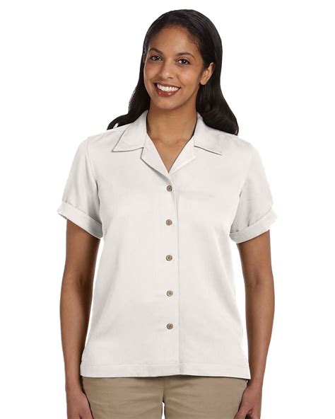 Devon & Jones Classic D670W Women Isla Camp Shirt | GotApparel.com
