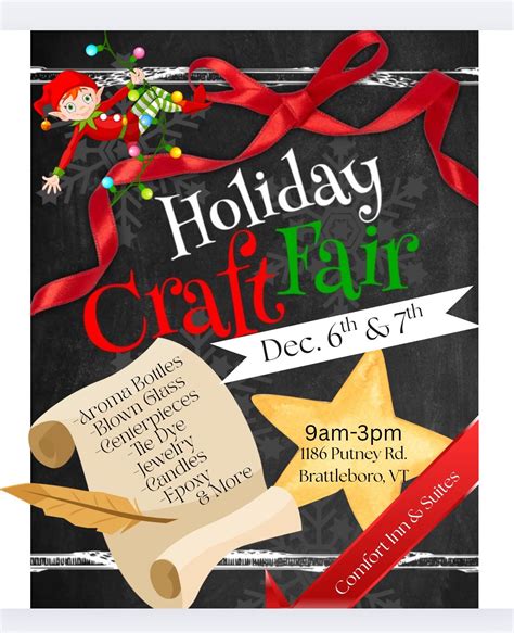 Holiday Craft Fair, 1186 Putney Rd, Brattleboro, VT, 6 December to 7 ...