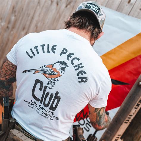 Little Pecker Club Men’s T-shirt | Combat Iron Apparel Co.