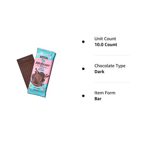 Buy Feastables Mr.Beast Exclusive Edition Original Chocolate 10 Pack, 2 ...