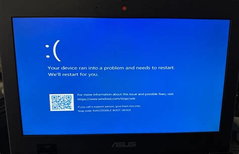 Image result for Windows Inaccessible Boot Device