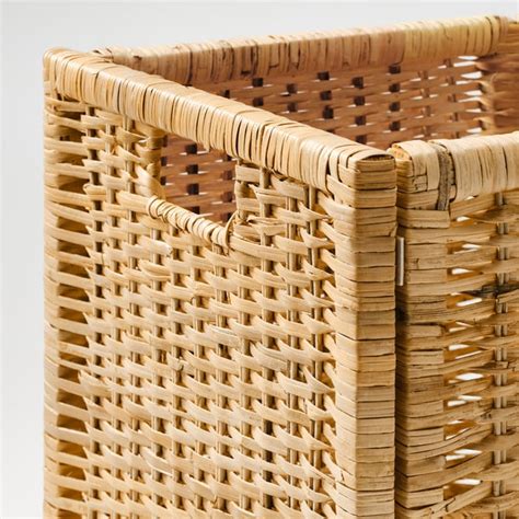 BRANÄS basket, rattan, 32x34x32 cm (12 ½x13 ½x12 ½") - IKEA