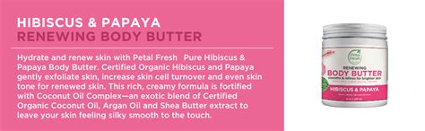 Buy Petal Fresh Hibiscus & Papaya Body Butter - 237 gms | Shea Butter ...