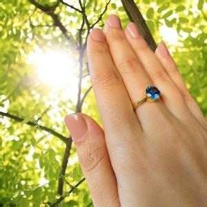 Chopra Gems Blue Sapphire neelam Gemstone Panch Dhatu Adjustable Ring ...