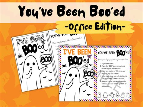 You’ve Been Booed Printable Office Edition | I’ve Been Boo’d Sign ...