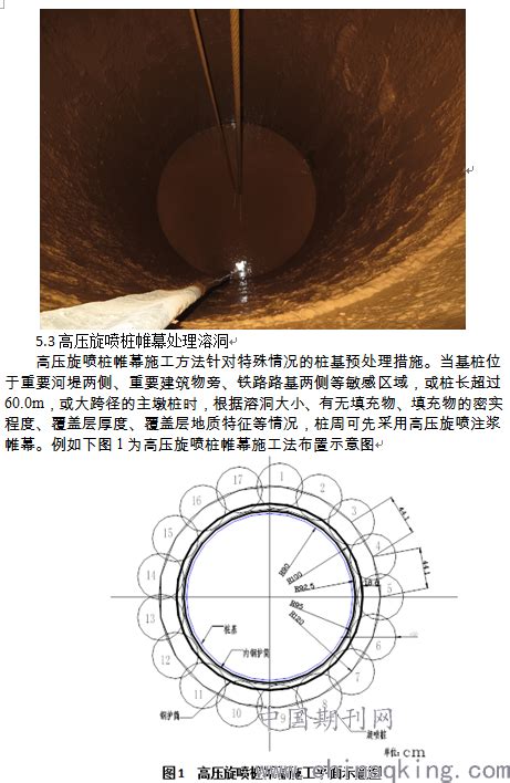 灰岩区桩基溶洞处理施工技术研究--中国期刊网