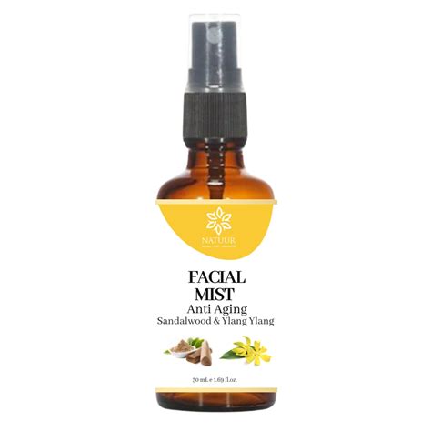 Natuur Facial Mist Sandalwood and Ylang (Anti Aging)-50ml|100ml – Natuur.in