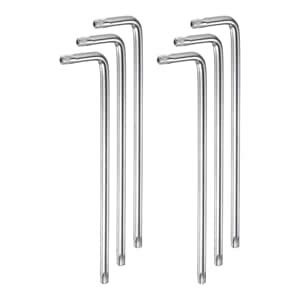 HARFINGTON 6pcs Torx Hex Key Wrenches, T45 High Carbon Steel Extra Long ...