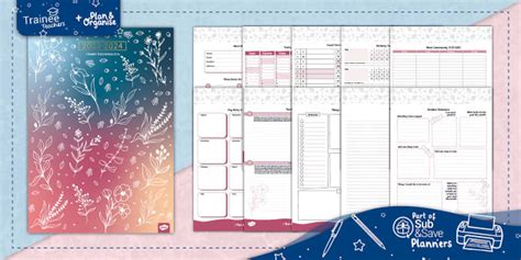 Trainee Teacher & ECTs Planner 2023-2024 (teacher made)