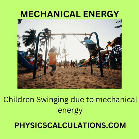 Samples Of Mechanical Energy