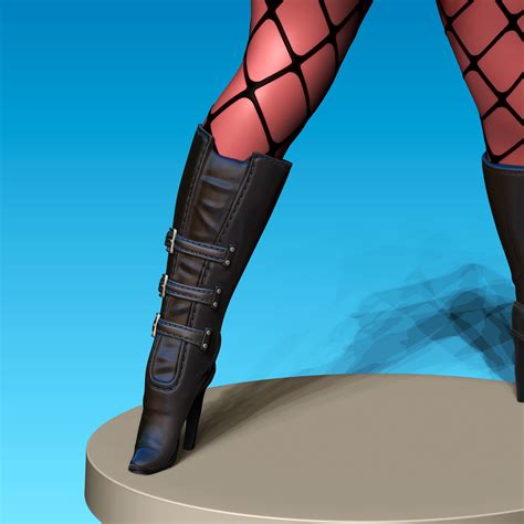 SpongeBob Patrick Star in heels for 3D printing 3D model 3D printable ...