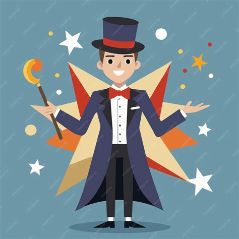 Magician Clip Art Vector Design Work | Premium AI-generated vector