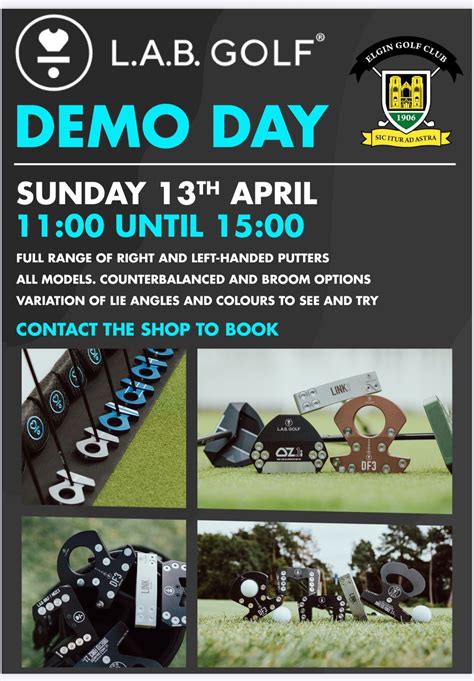 LAB Golf Putter Demo Day, Elgin Golf Club, Elgin, 13 April 2025 | AllEvents