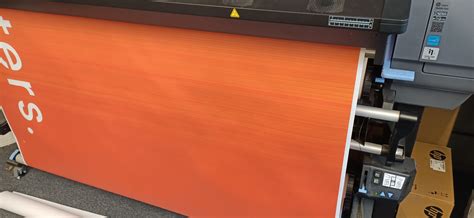 PVC Banner printing on HP Latex 365