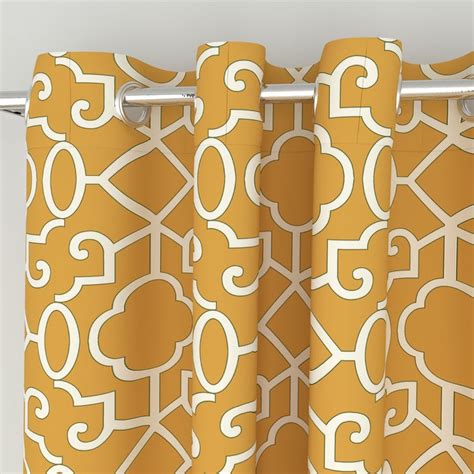 Buy Healthy Living Yellow Printed Opaque Door Curtain- 110x225cm from ...