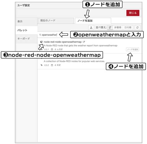 Node Red OpenWeatherMap 的图像结果