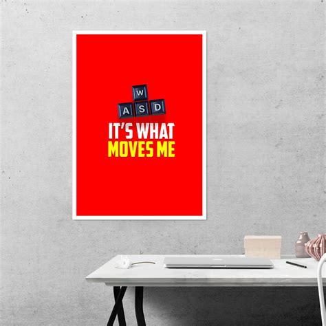 WASD Gaming Poster - Shop Today