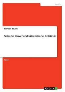 National Power and International Relations: Buy National Power and ...