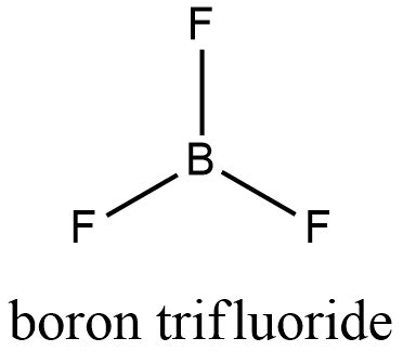 Boron trifluoride Formula