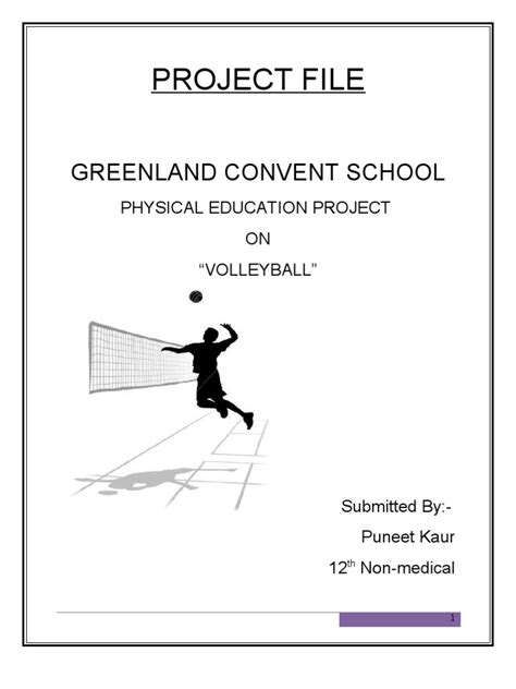 Volleyball Project Class 10 File 的图像结果