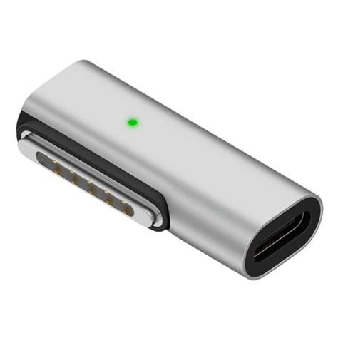Side Bend USB-C to Magnetic 3 Adapter Right Angle PD 140W Charging Con ...