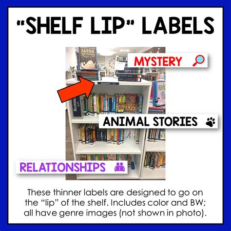Image result for Library Shelf Labels