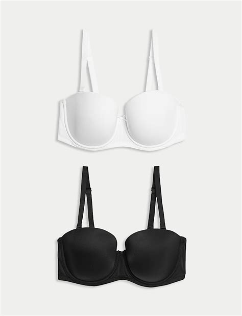 Buy 2pk Padded Multiway Bras A-E at Marks & Spencer