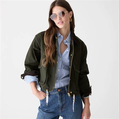 J.Crew: New Cropped Barn Jacket™ For Women