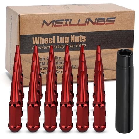 24pcs M14x1 5 Spike Lug Nuts 3 4 Hex Compatible | Desertcart INDIA