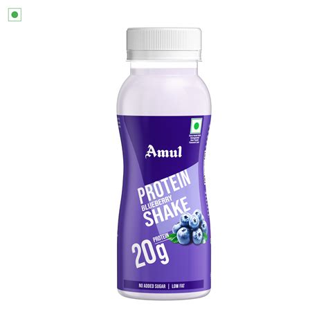 Amul High Protein Blueberry Shake | Amul - The Taste Of India :: Amul ...