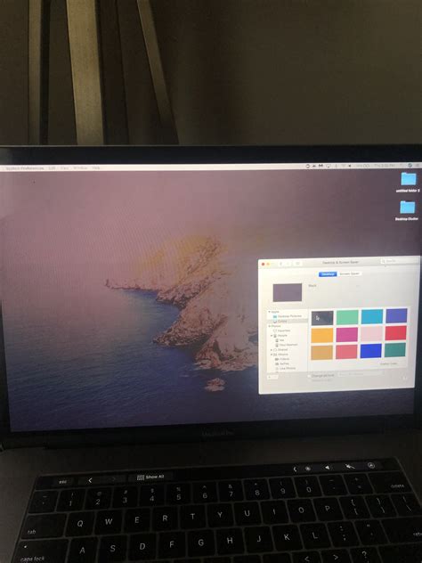 MacBook Pro Display discoloration — Micro Center