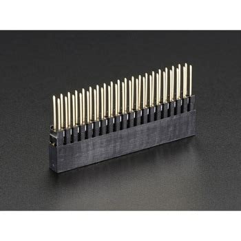 1979 Stacking Header for Pi A+/B+/Pi 2 Adafruit 寸法5×51×23mm端子間ピッチ2.5mm ...