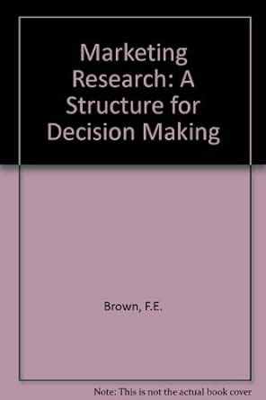Buy Marketing Research: A Structure for Decision Making Book Online at ...