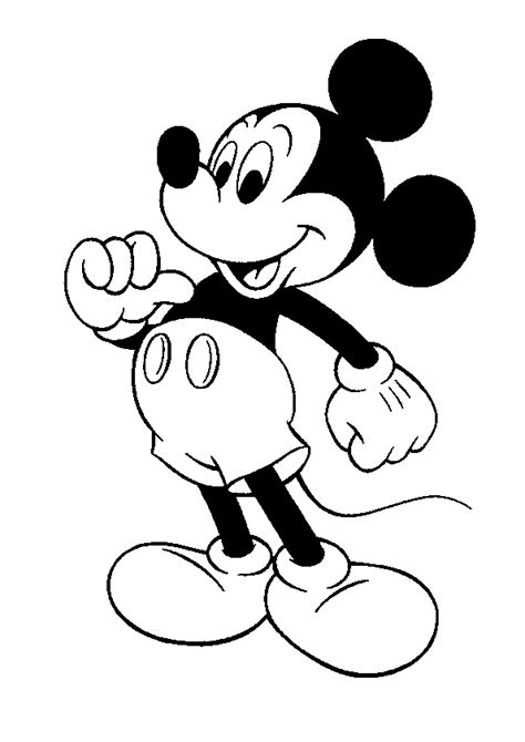 Free Outline Of Mickey Mouse, Download Free Outline Of Mickey Mouse png ...