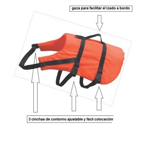 Chaleco Salvavidas para mascotas LALIZAS --cuatro tallas | Naval Chicolino