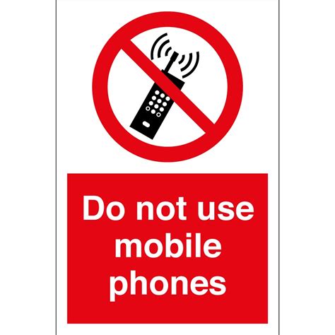 Do Not Use Cell Phone Sign 的图像结果