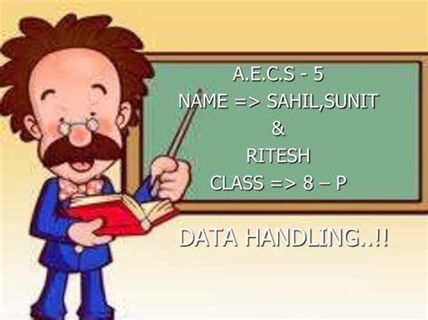 Image result for Data Handling Lecture
