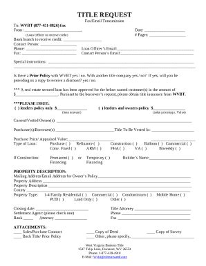 Image result for Title Request Process