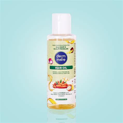 Hair Oil for Strong & Healthy Hair | Derm and More – Derm & More