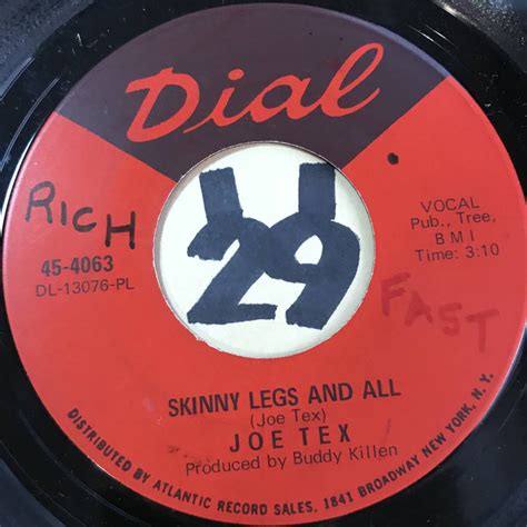試聴 JOE TEX WATCH THE ONE / SKINNY LEGS AND ALL 両面EX+(ブルース)｜売買されたオークション ...