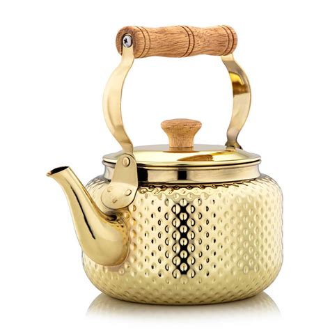 Shop Online Almarjan 3 Liter Hammered Collection Stainless Steel Kettle ...