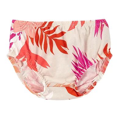 Baby Girl Carter's 3-Piece Romper, Tropical Print Dress & Diaper Cover Set