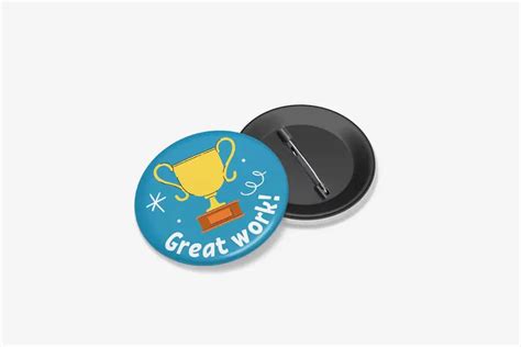 Custom 40 mm Button Badge Printing - Printo