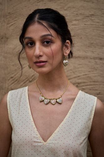 Buy Handcrafted Jewellery Set Online | Ceramic Jewellery – DHURI by ...