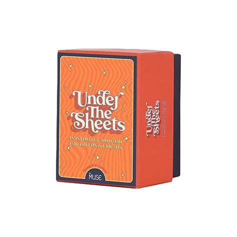 MYMUSE Under The Sheets Naughty Card Game for Couples & Lovers, Perfect ...