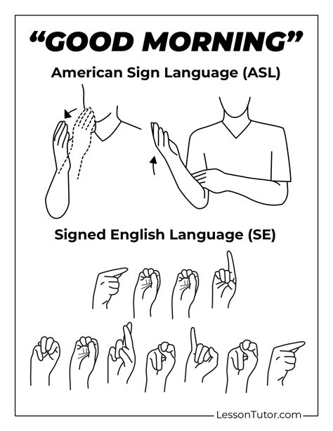Good Morning Asl